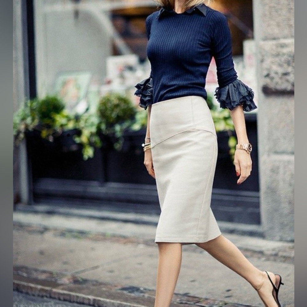 John Galliano Denim Skirt